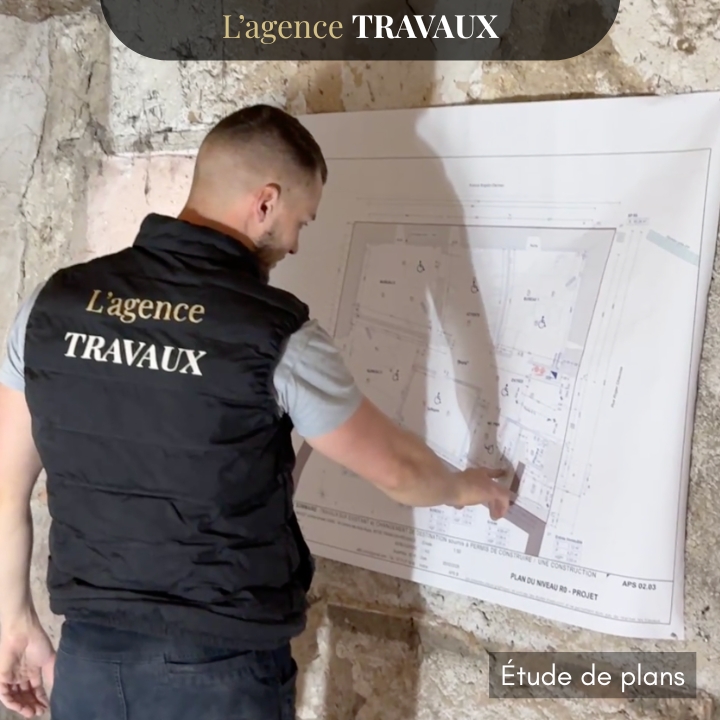 Étude de plans pour une extension de maison à Draguignan